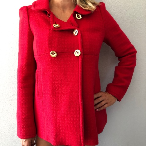 Red Juicy Couture Wool jacket - Picture 2 of 2